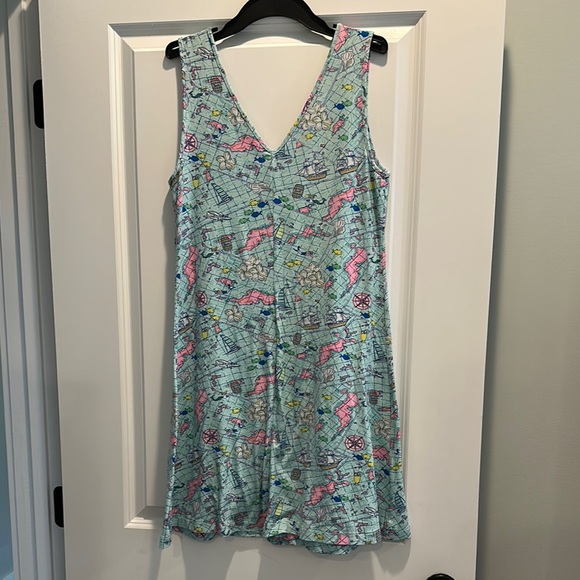 Vineyard Vines British Virgin Islands Patterned Dress - Picture 3 of 5